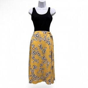 H&M Floral Wrap Skirt